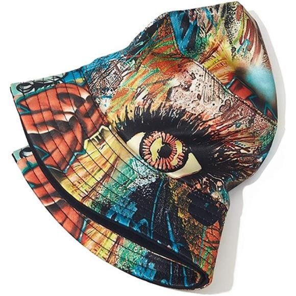 Quanhaigou Bucket Hat for Men Women,Packable Reversible Printed Sun Hats main image 7